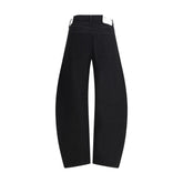 Agolde Black Recycled Cotton High-Waisted Jean